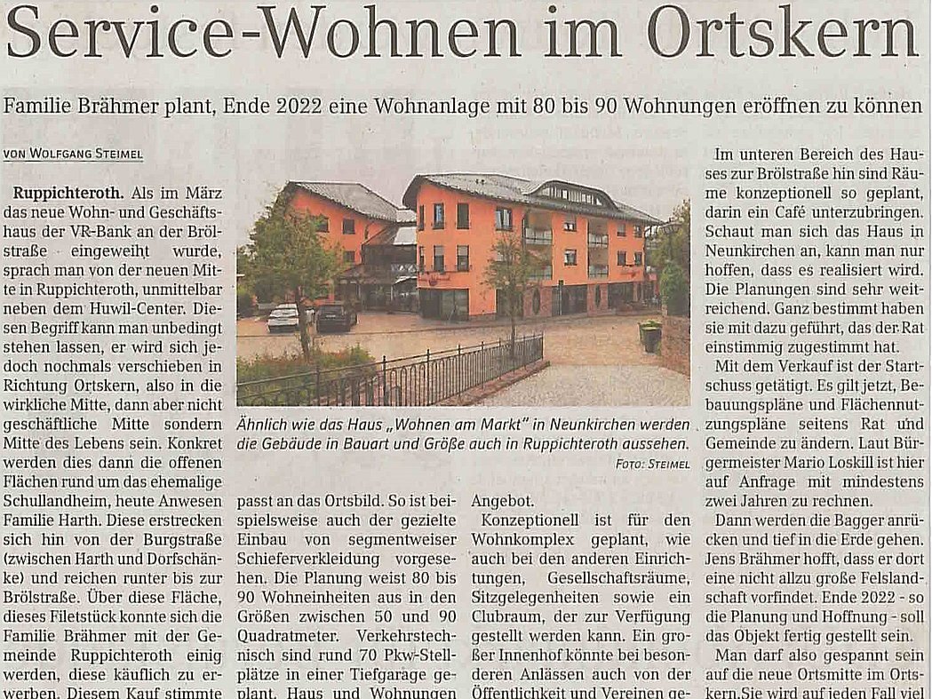 Service-Wohnen in Ruppichteroth